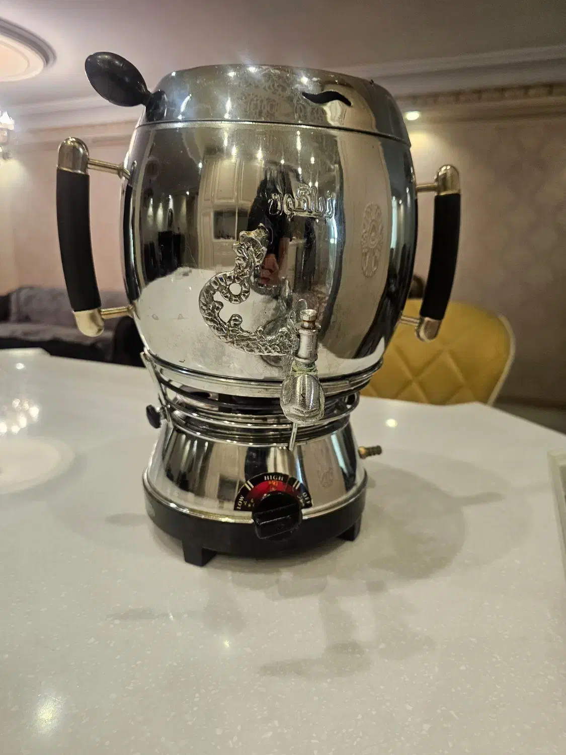 سماور نیلگون سالم|سماور، چای‌ساز، قهوه‌ساز|تهران, آهنگ|دیوار