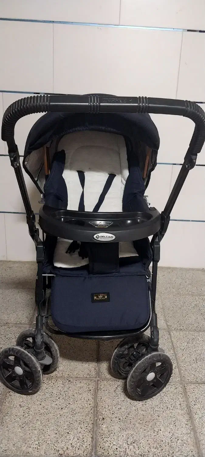 کالسکه بچه مارک دلیجان|کالسکه و لوازم جانبی|ابریشم, |دیوار