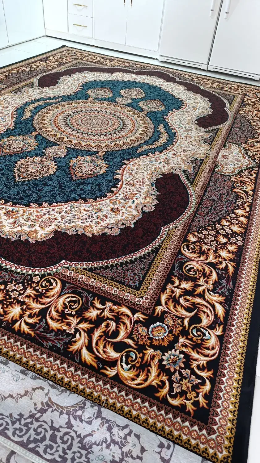 یک جفت فرش 12متری در حد نو|فرش|نیشابور, خط کاشمر|دیوار