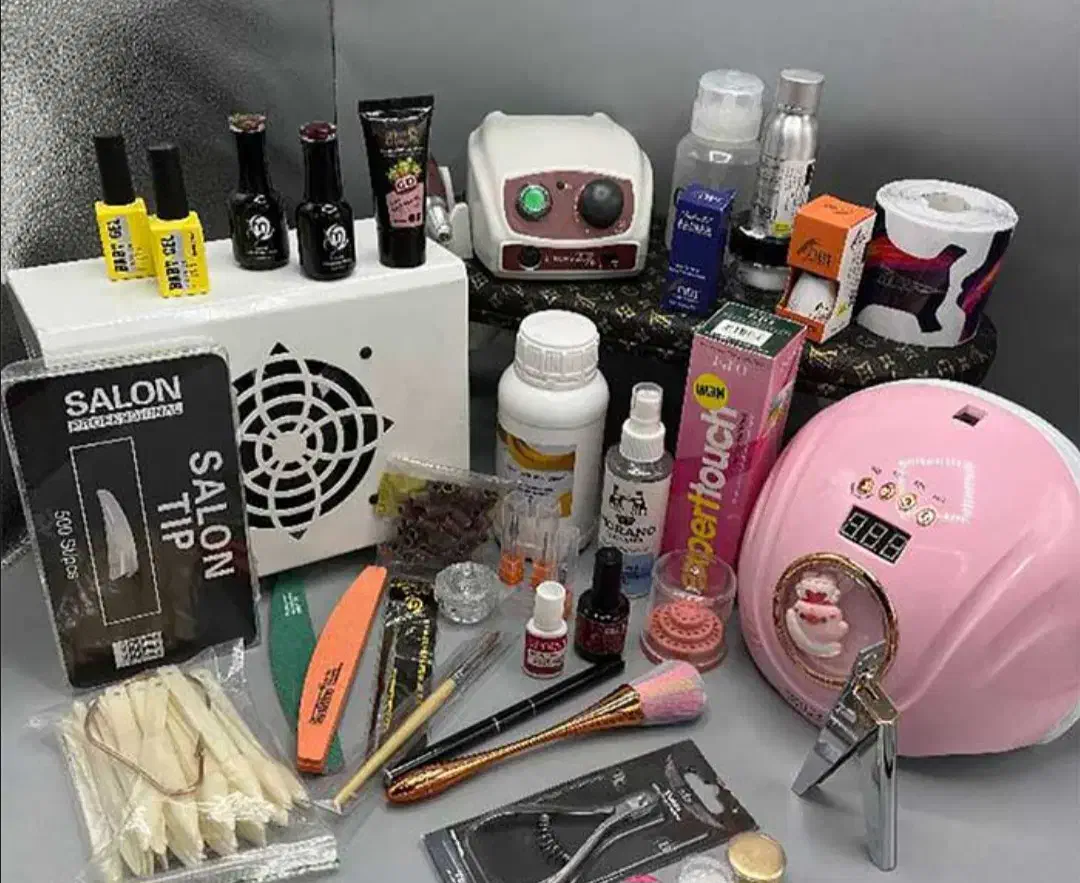 وسایل کاشت ناخن نو|آرایشی، بهداشتی، درمانی|ایذه, |دیوار