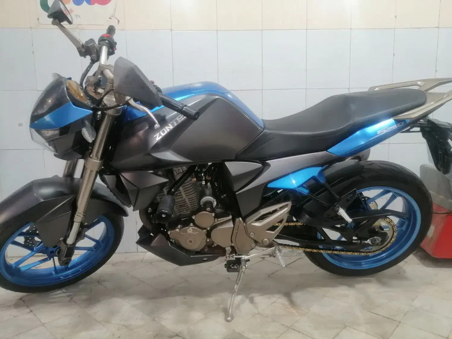 موتور زونتس250s فروشی|موتورسیکلت|مشهد, چهارباغ|دیوار