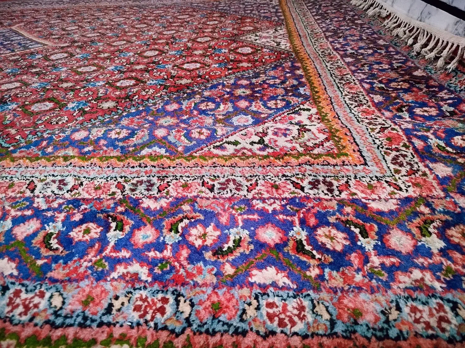 فرش دستباف  ۱۲ متری قدیمی|فرش|دزفول, |دیوار