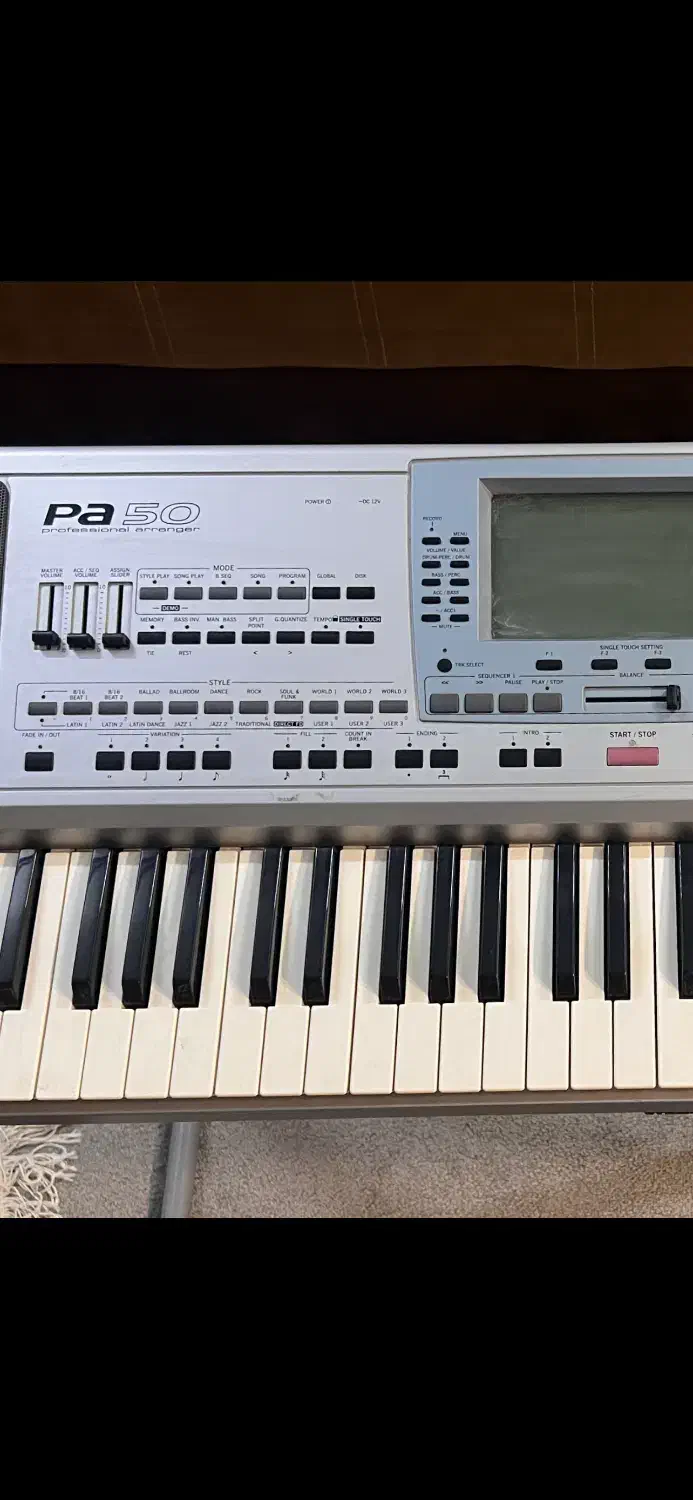 KORG PA50 تبدیل به PA80|پیانو، کیبورد، آکاردئون|شاهین‌شهر, نظامی|دیوار