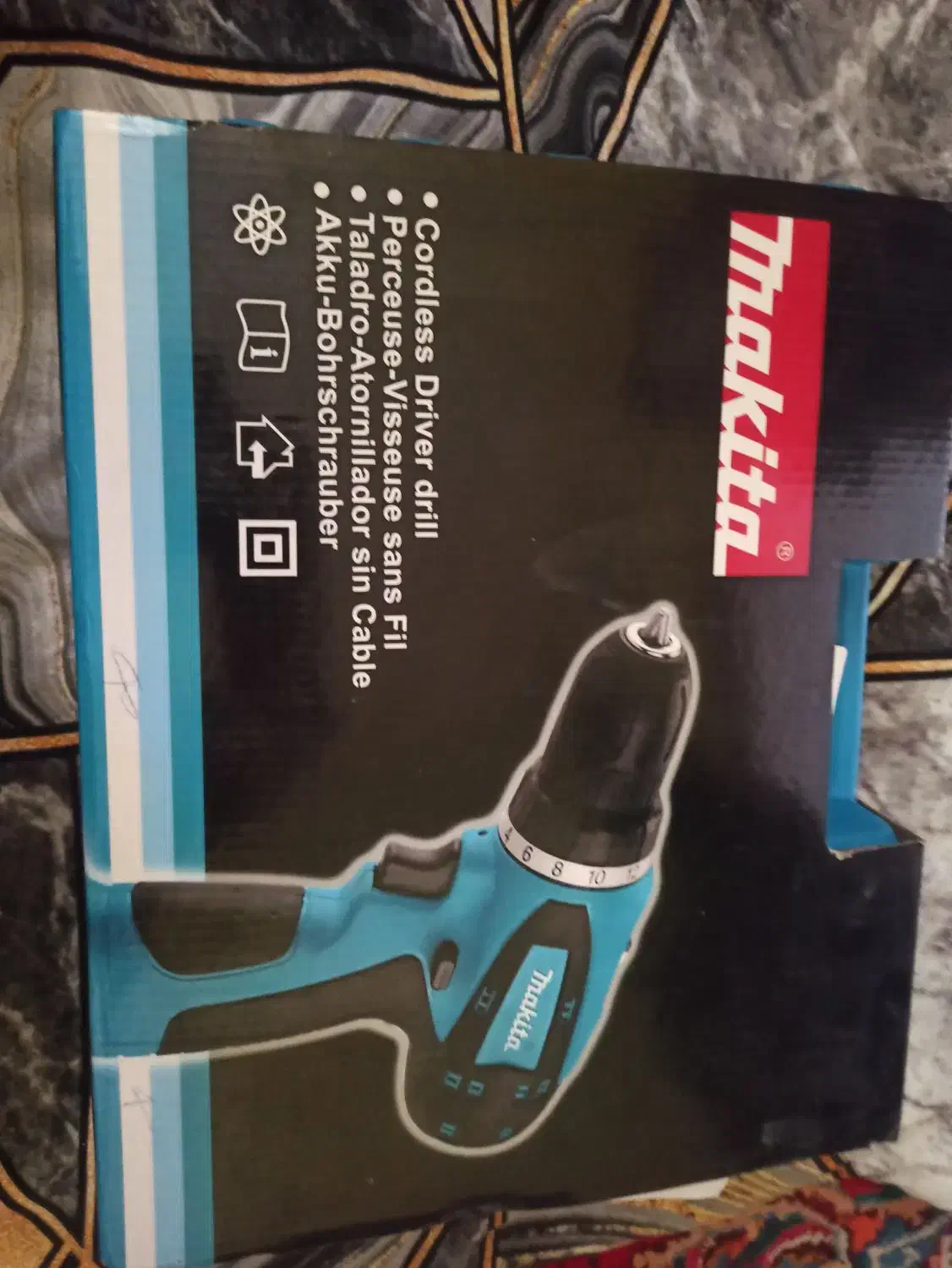 دریل شارژی دو باطری باطری بزرگ ماکیتا زیر قیمت|ابزارآلات|دامغان, |دیوار