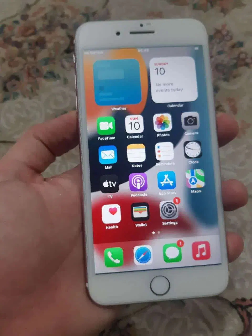 گوشی iphone 7plus کارکرده سالم|موبایل|فومن, |دیوار