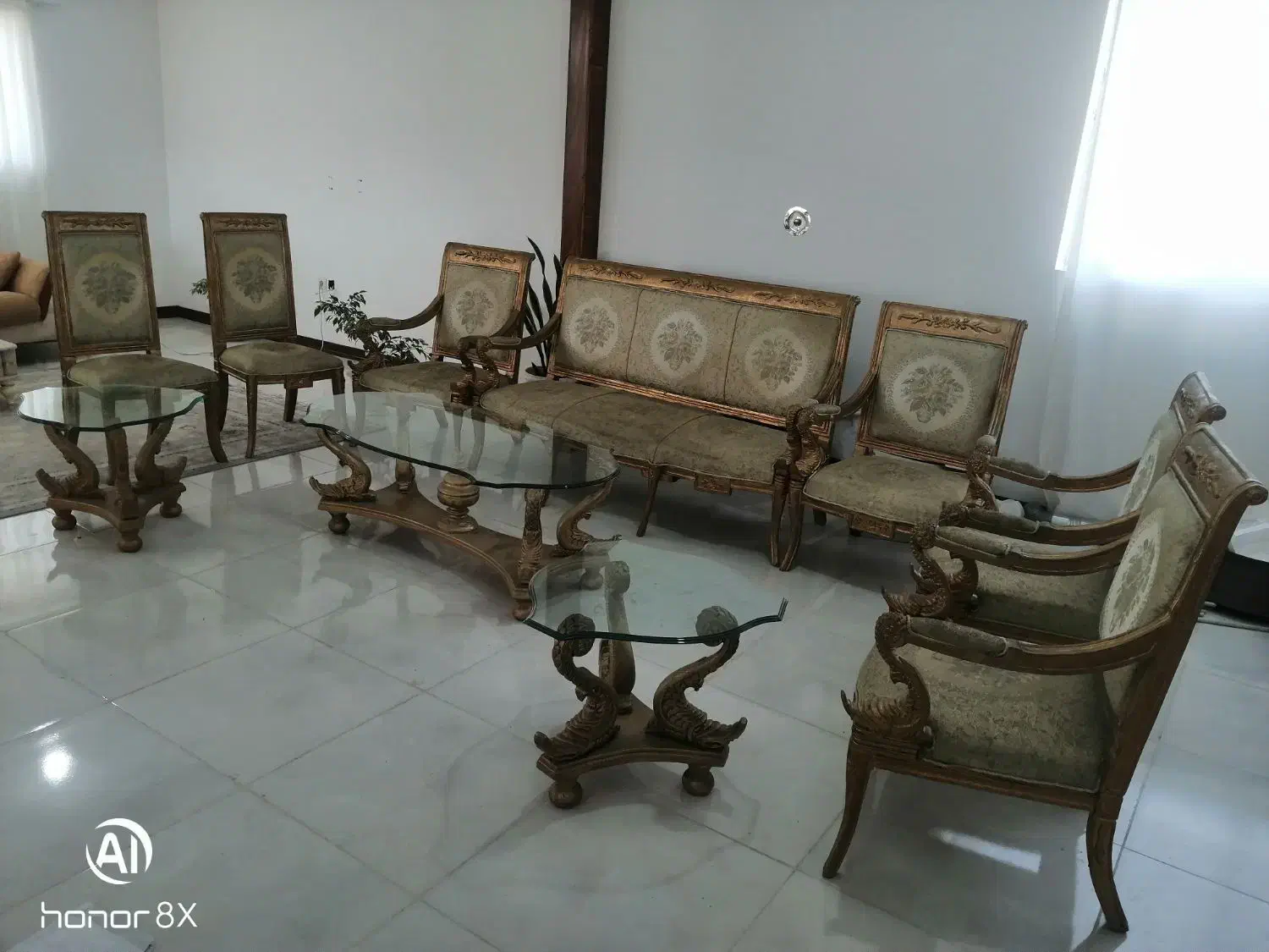 مبل استیل 9 نفره|مبلمان خانگی و میز عسلی|سورک, |دیوار