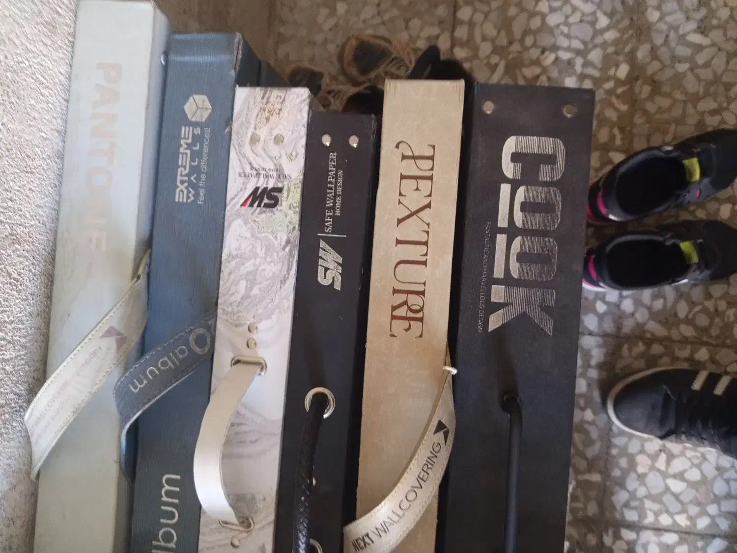 14 عدد آلبوم کاغذ دیواری|مصالح و تجهیزات ساختمان|قم, نیروگاه|دیوار