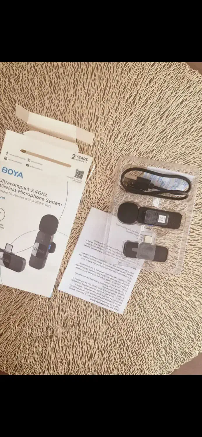 میکروفن یقه ای|لوازم جانبی موبایل و تبلت|محمودآباد, |دیوار