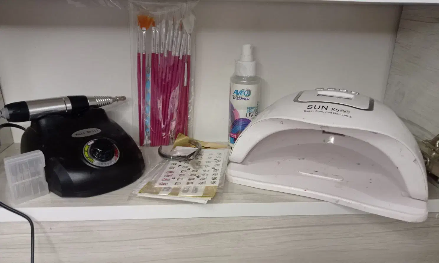 وسایل کاشت ناخن|حراج|شیراز, چنچنه|دیوار