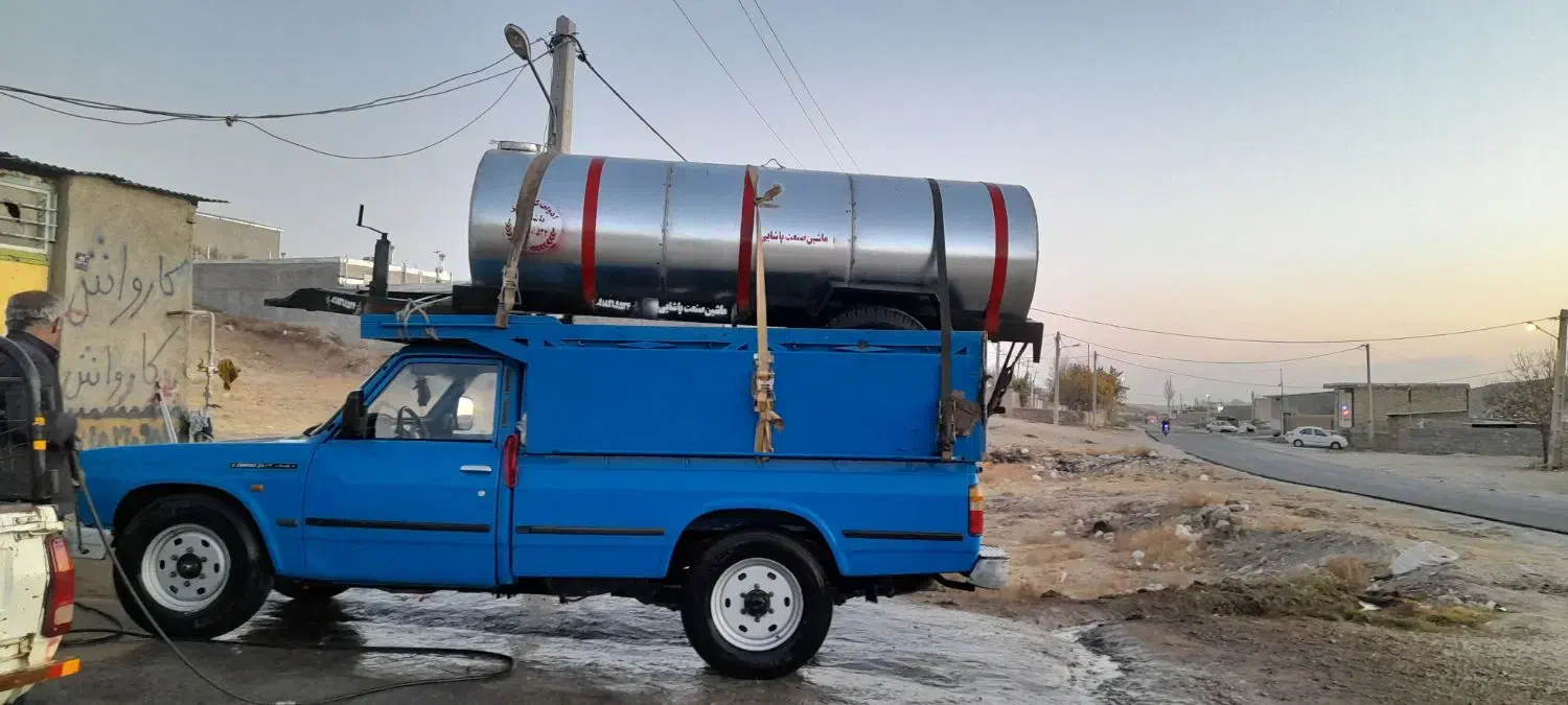 خرمنکوب شش گله تانکر چرخ آب گاوآهن|ماشین‌آلات صنعتی|کوهدشت, |دیوار