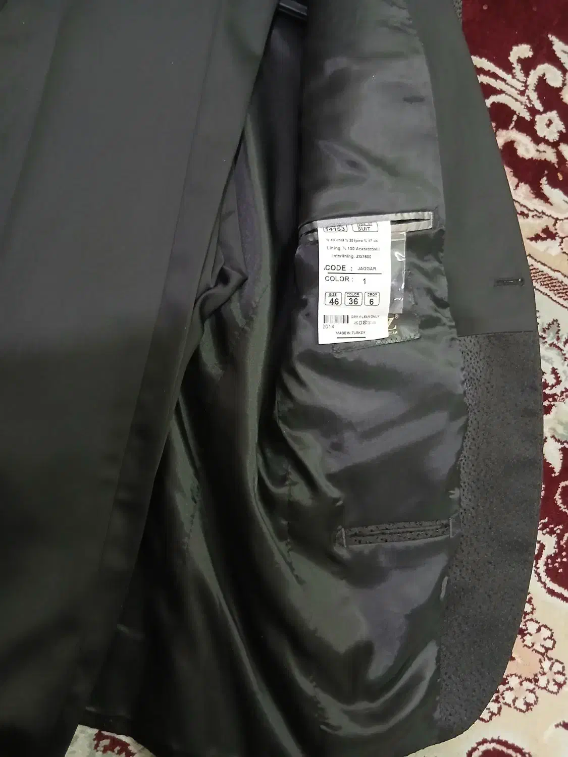 کت شلوار نونو سایزه ۴۶ هیچ تن نشده ...|لباس|اراک, |دیوار