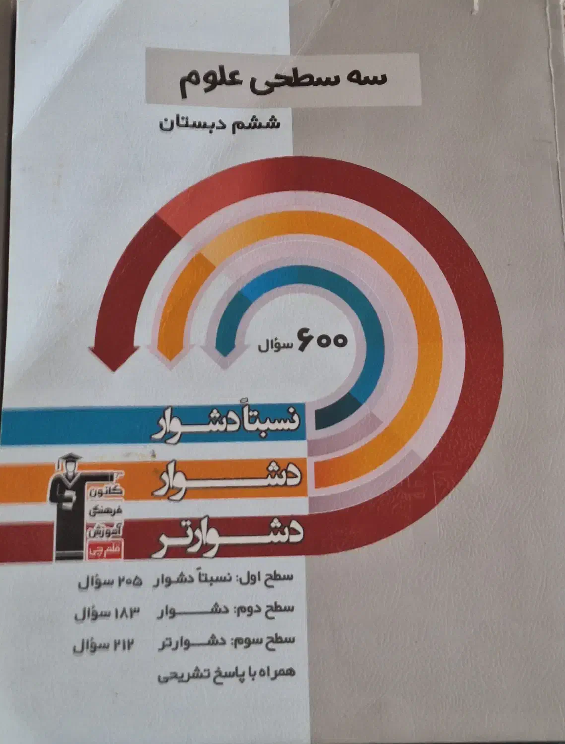 چهار کمک درسی ششم ابتدایی قلم چی برای قبولی نمونه|کتاب و مجله آموزشی|دوگنبدان, |دیوار