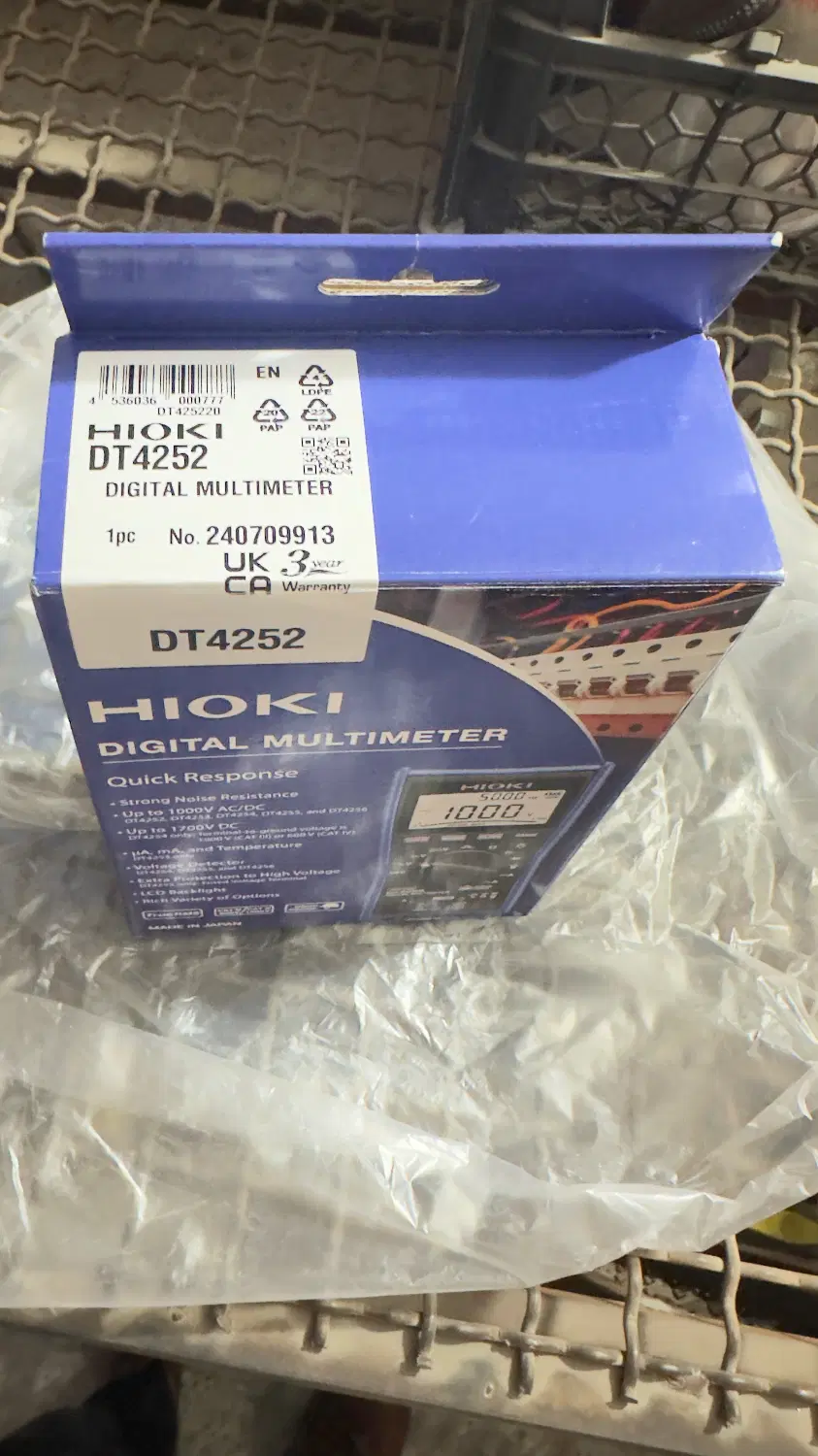 مولتی متر هیوکی مدل DT4252|ابزارآلات|تهران, پرستار|دیوار