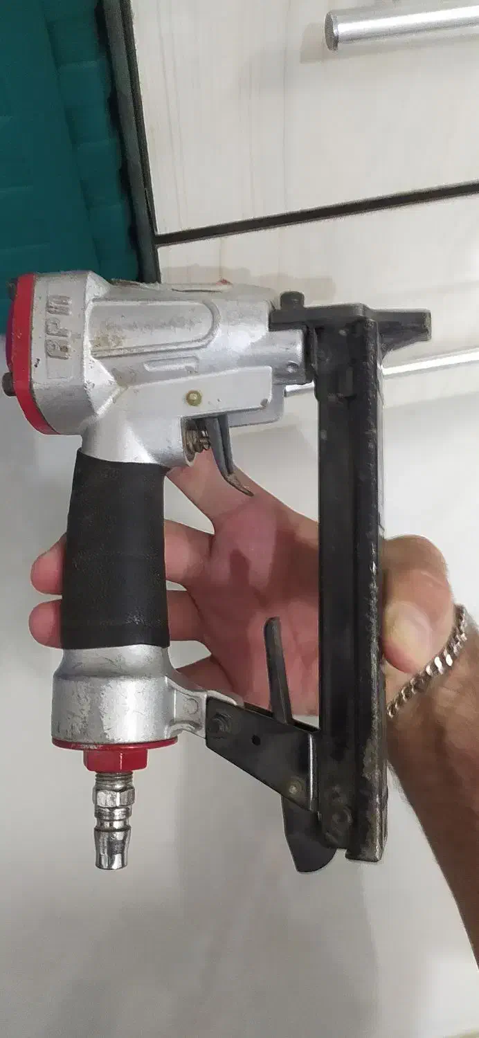 منگنه کوب درحد با شلنگ باد نو15متری|ابزارآلات|نیشابور, شهرک ولیعصر|دیوار