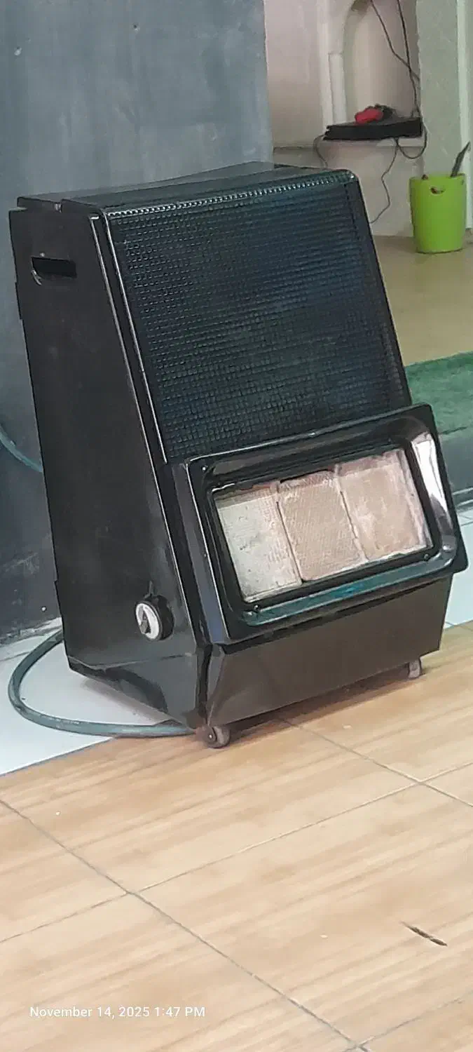 بخاری گچی کپسول خور بدون دودکش|بخاری، هیتر، شومینه|شهرکرد, |دیوار