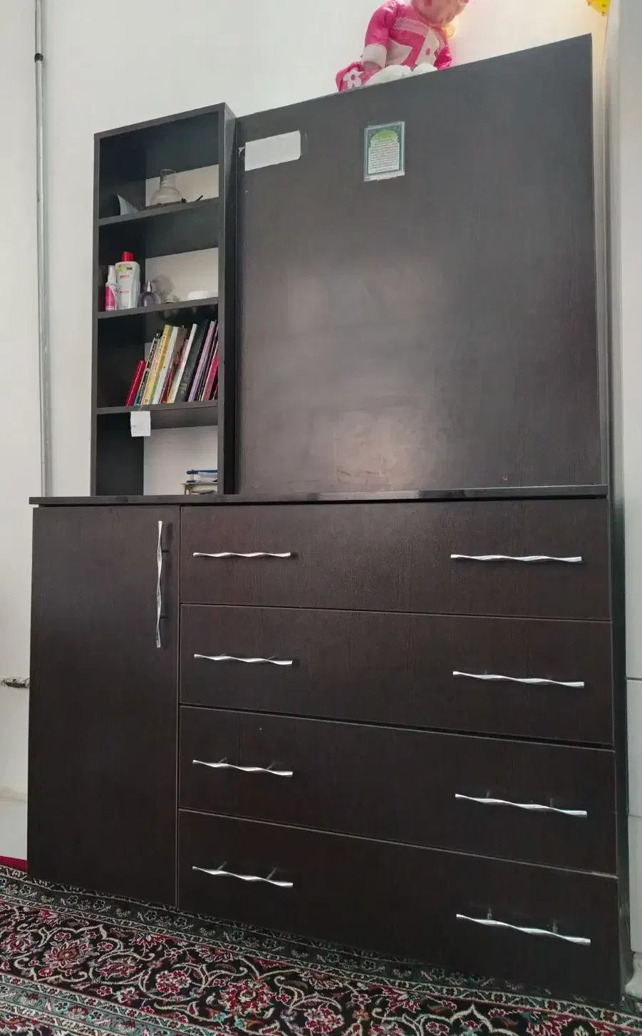 کمد لباس وآینه دراور|جاکفشی، کمد، دراور|کاشمر, |دیوار