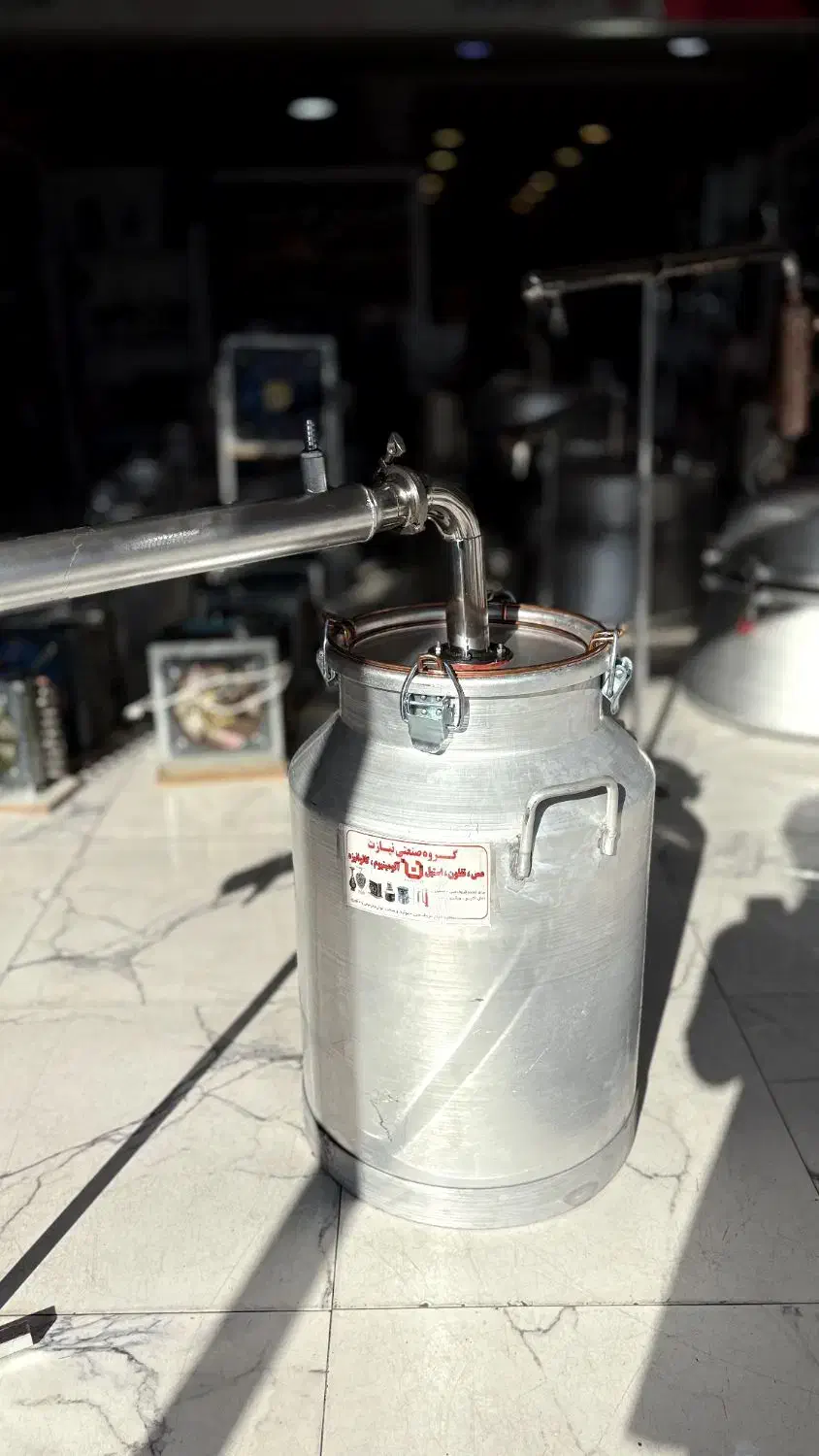 دیگ تقطیر عرق گیری گلابگیری|ظروف پخت‌وپز|شیراز, اصلاح‌نژاد|دیوار