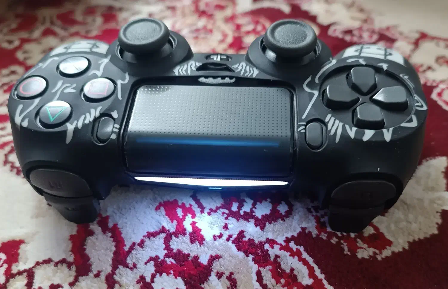 2 عدد دسته پلی استیشن چهار پلمپ|کنسول، بازی ویدئویی و آنلاین|مشهد, شهید علی محمدی|دیوار