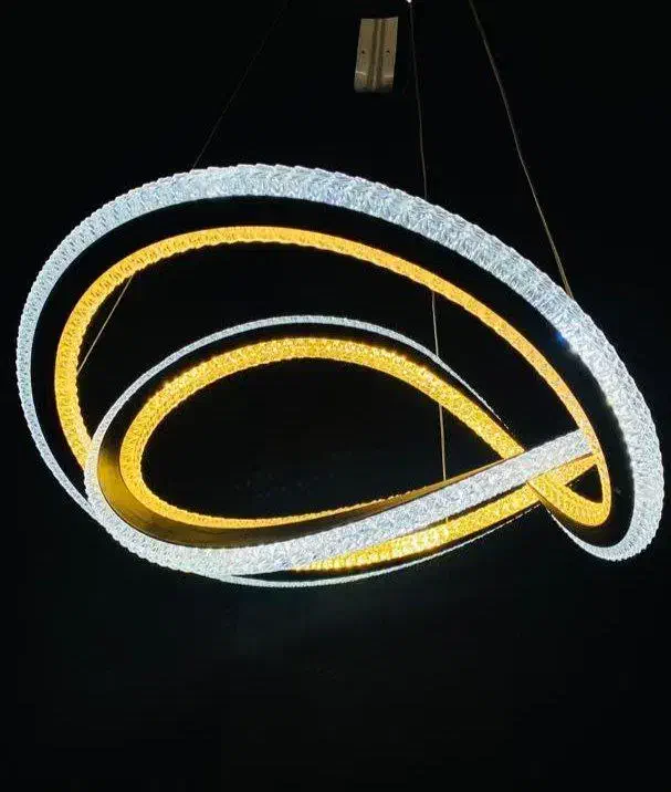 لوستر لاینی کریستالی|لوستر و چراغ آویز|کرج, دهقان ویلا|دیوار