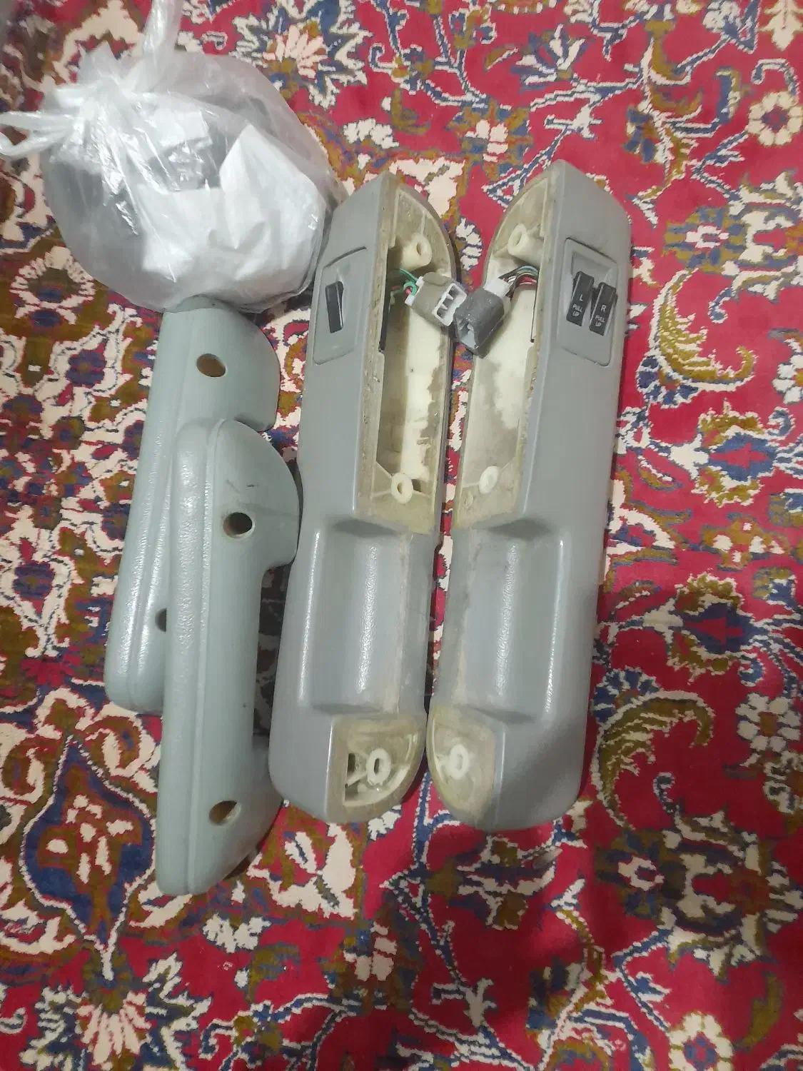 رودری پراید کاملا سالم با دستگیره و دسته برقیا صفر|قطعات یدکی و لوازم جانبی|اردبیل, |دیوار