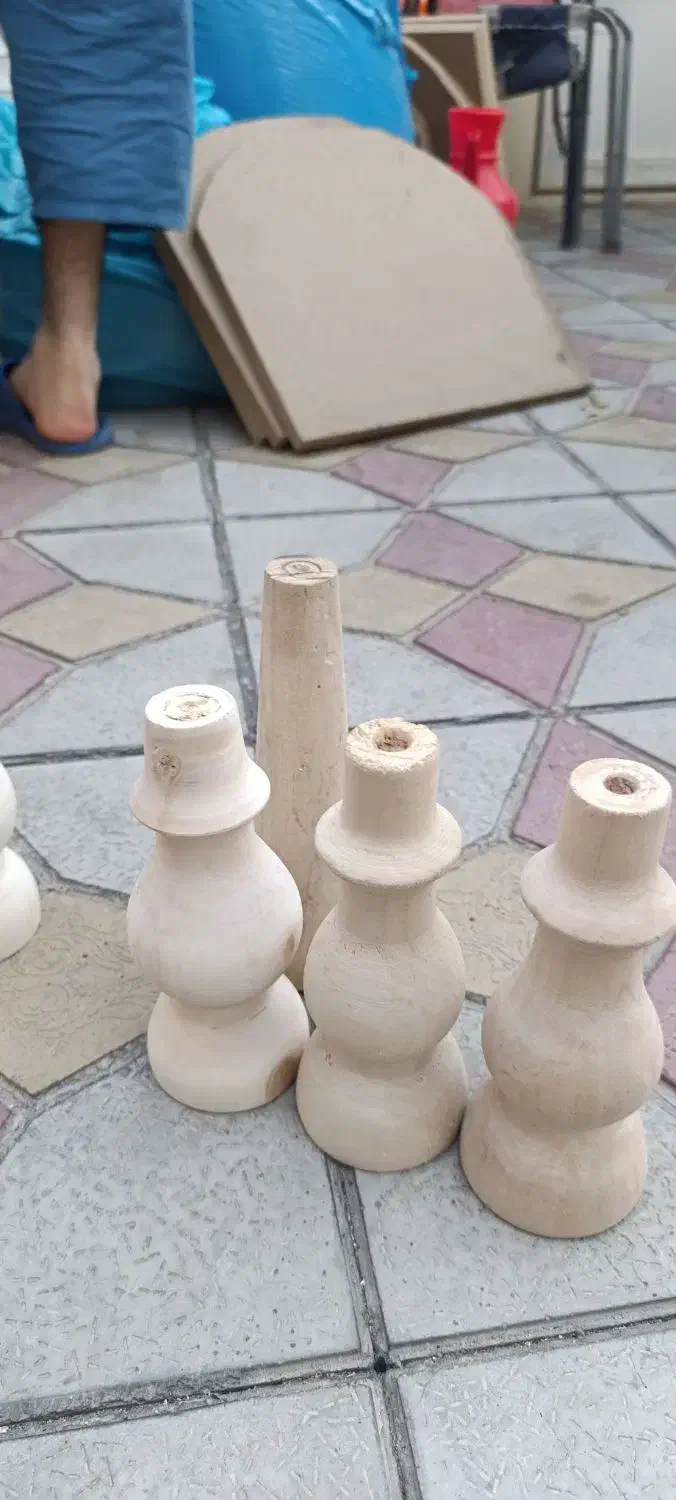 پایه خراطی چوبی|صنایع دستی و سایر لوازم تزئینی|تبریز, |دیوار