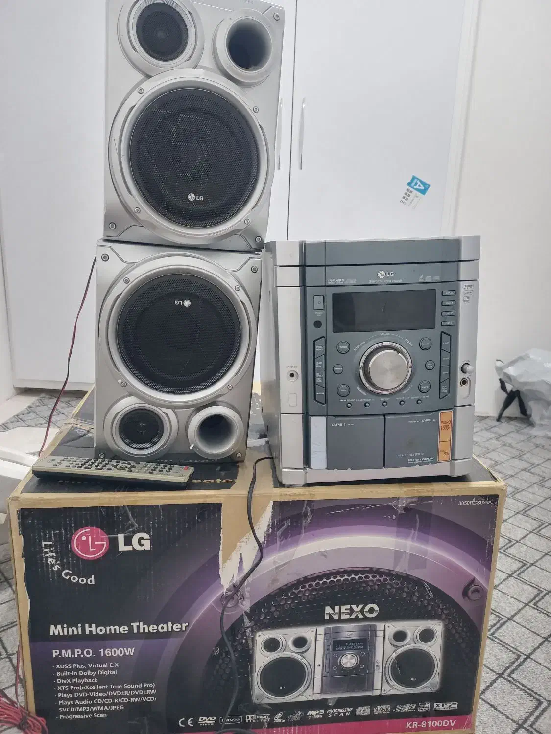 ضبط LG  در حد نو|سیستم صوتی خانگی|مشهد, فرهنگیان (شهرک غرب)|دیوار