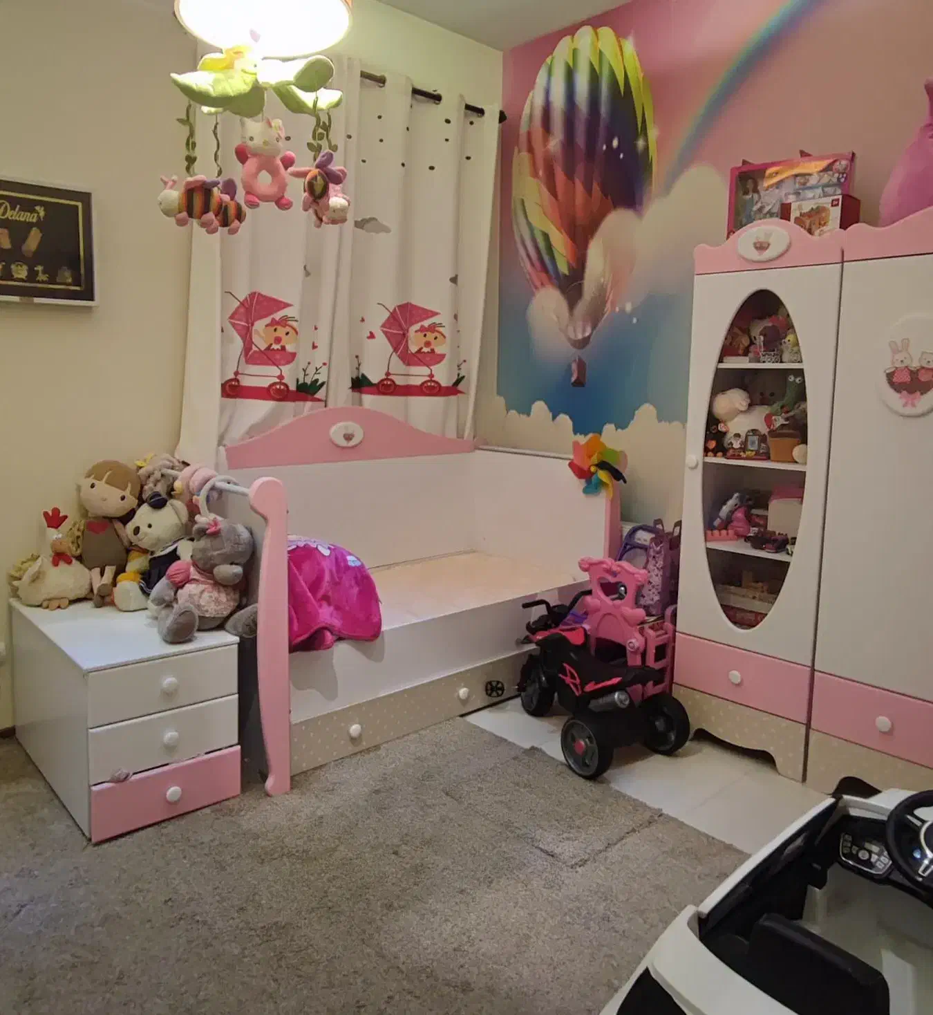 سرویس نوزاد مناسب تا ۱۰ سالگی، برند آپادانا|تخت و سرویس خواب|تهران, شهرک علم و فناوری|دیوار