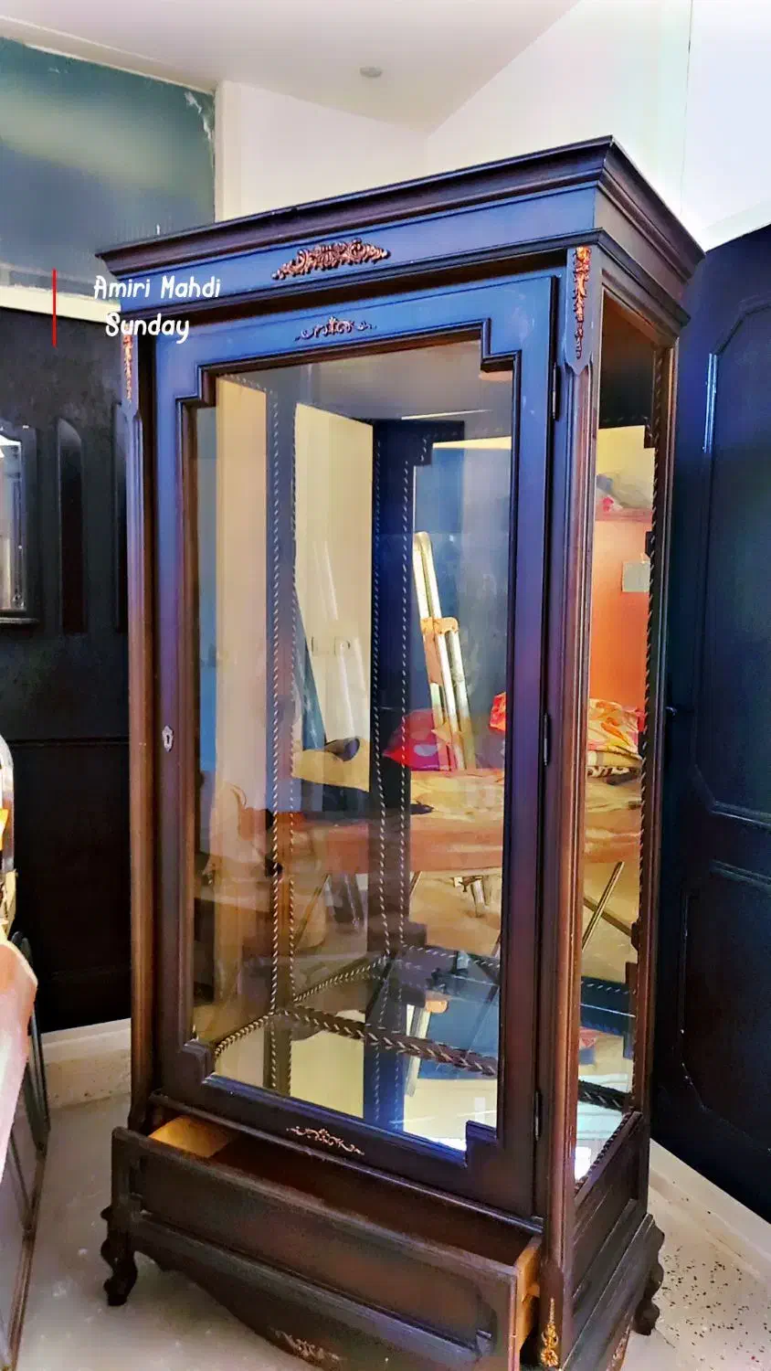 بوفه بسیار تمیز|بوفه، ویترین، کنسول|شاهرود, |دیوار