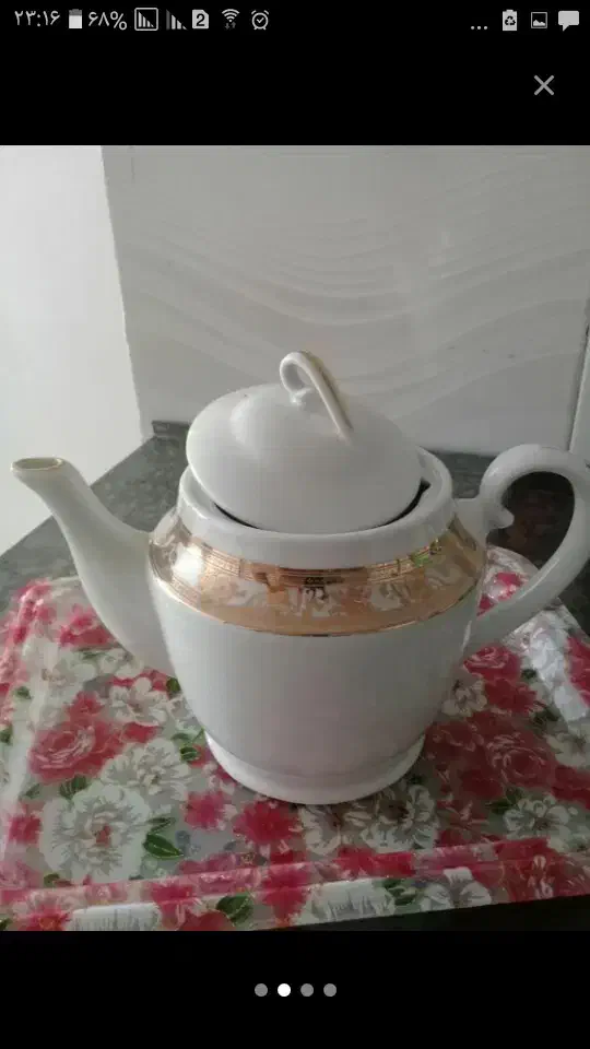 فروشقوریزرینچینی|قوری، کتری، قهوهساز دستی|اسلامآباد غرب, |دیوار