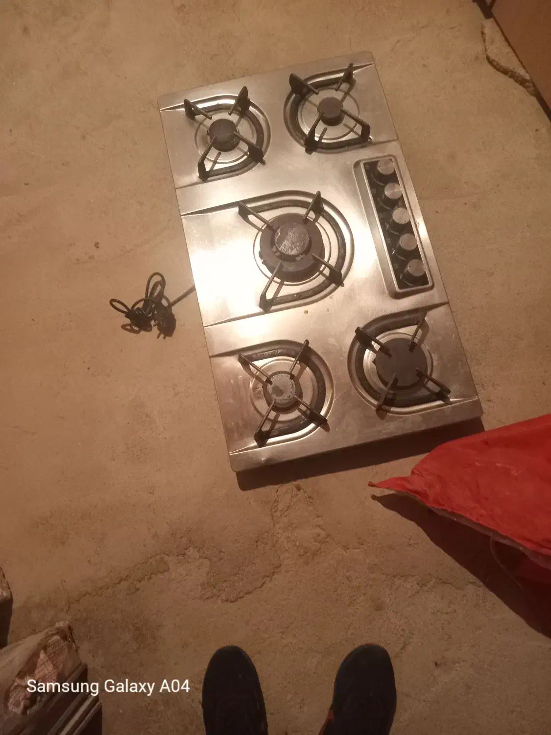 گاز صفحه ای استیل مارک hom gas|اجاق گاز و لوازم برقی پختوپز|آباده, |دیوار