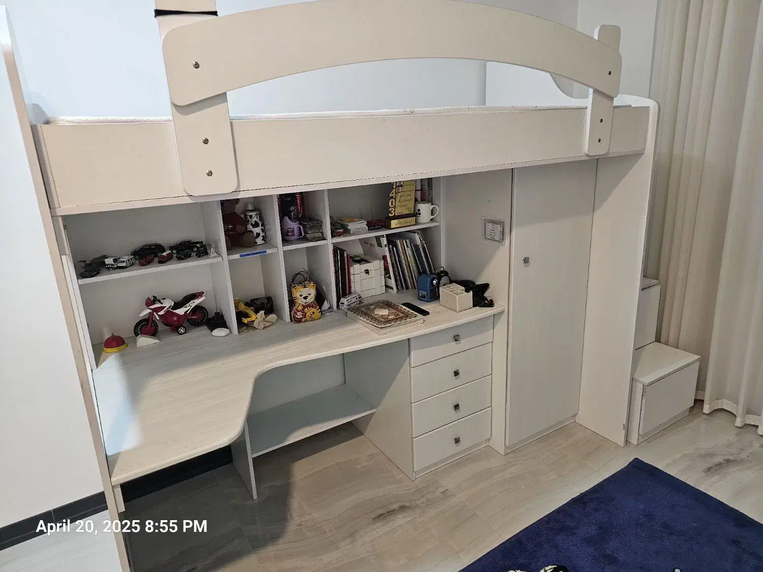 فروش تخت خواب دوطبقه طبقه نوجوان|تخت و سرویس خواب|جم, |دیوار