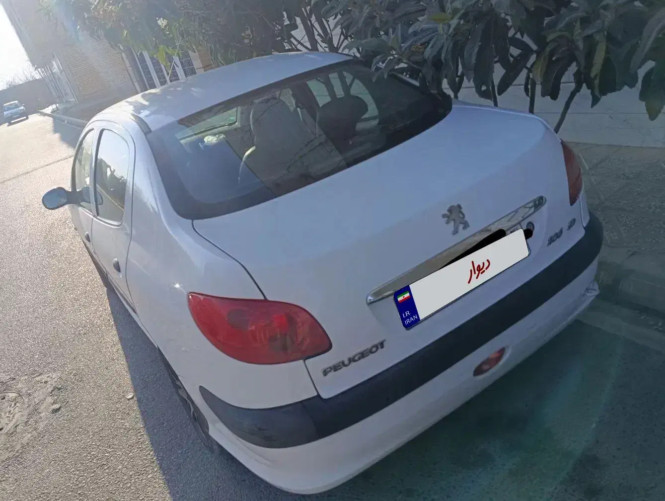 206 V8 sd|خودرو سواری و وانت|تیران, |دیوار