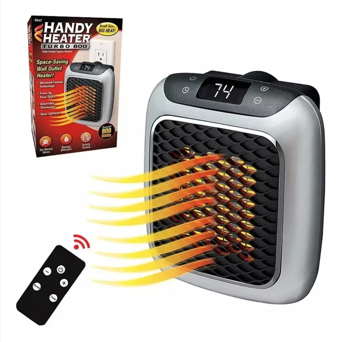 بخاری برقی مدل Thermo*ایمنی بالا، مصرف پایین|بخاری، هیتر، شومینه|اصفهان, قلعه طبره|دیوار