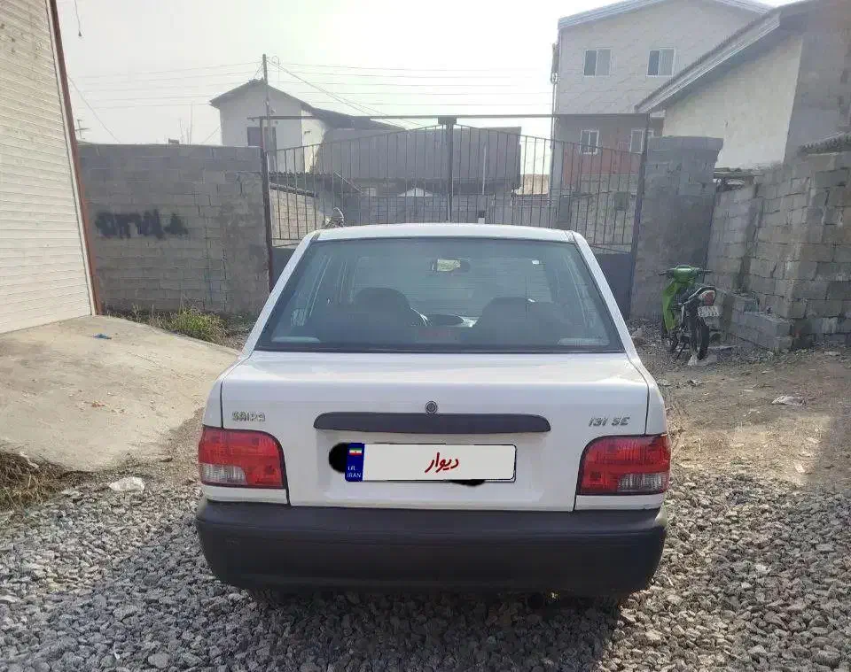 پراید مدل ۹۶ سفید|خودرو سواری و وانت|امیرکلا, |دیوار