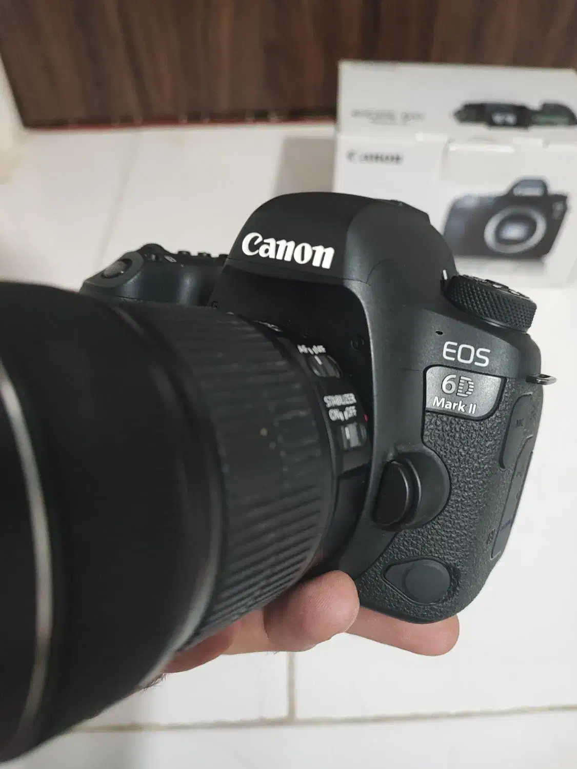 دوربین کانن ۶ دی ، نقدی و شرایطی|دوربین عکاسی و فیلم‌برداری|همدان, |دیوار