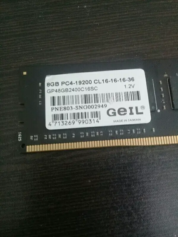 ram 8gig ddr4 19200|قطعات و لوازم جانبی رایانه|پرند, فاز ۶|دیوار
