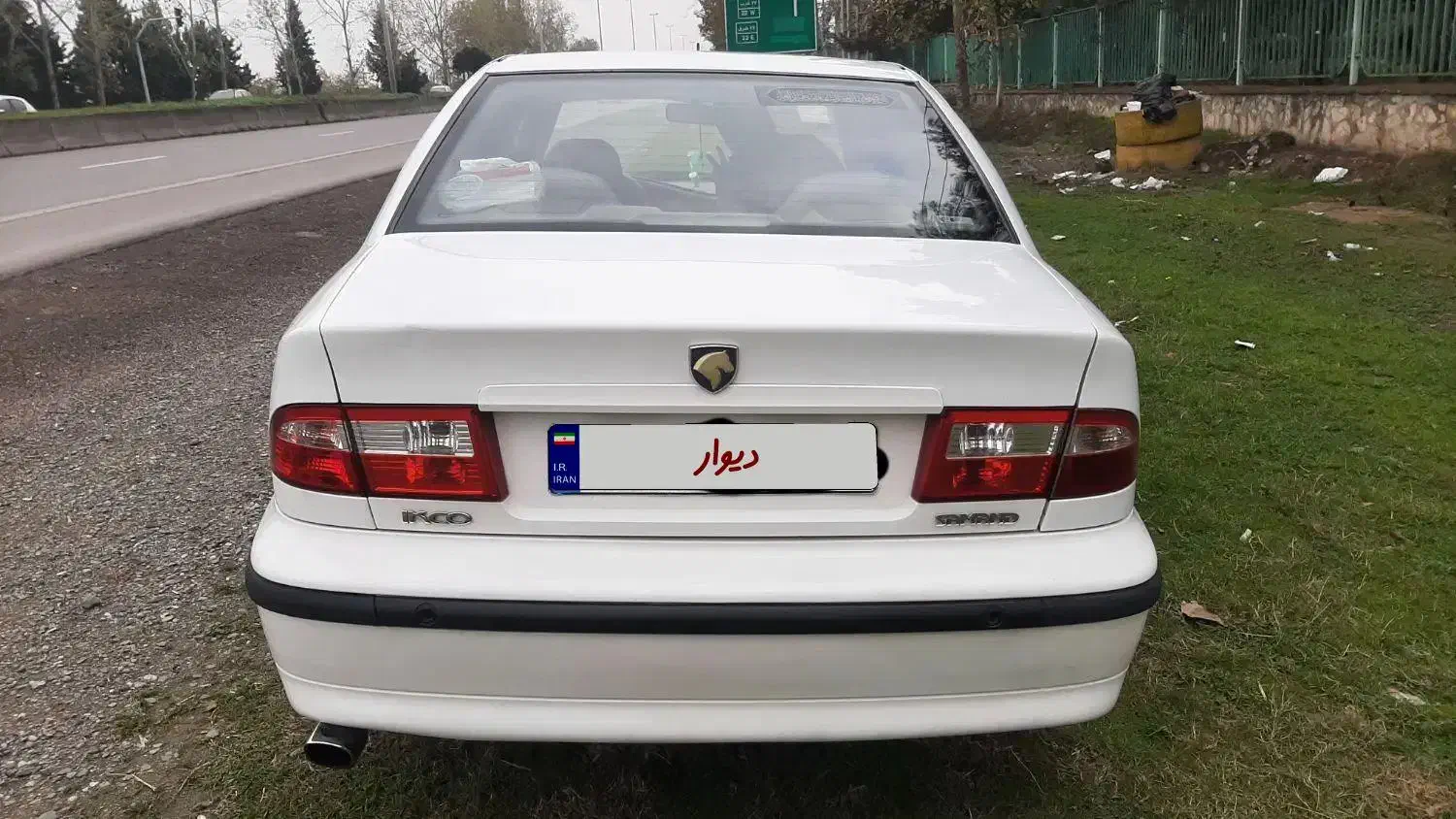 سمند دوگانه سوز ef7 مدل ۹۶|خودرو سواری و وانت|بهشهر, |دیوار