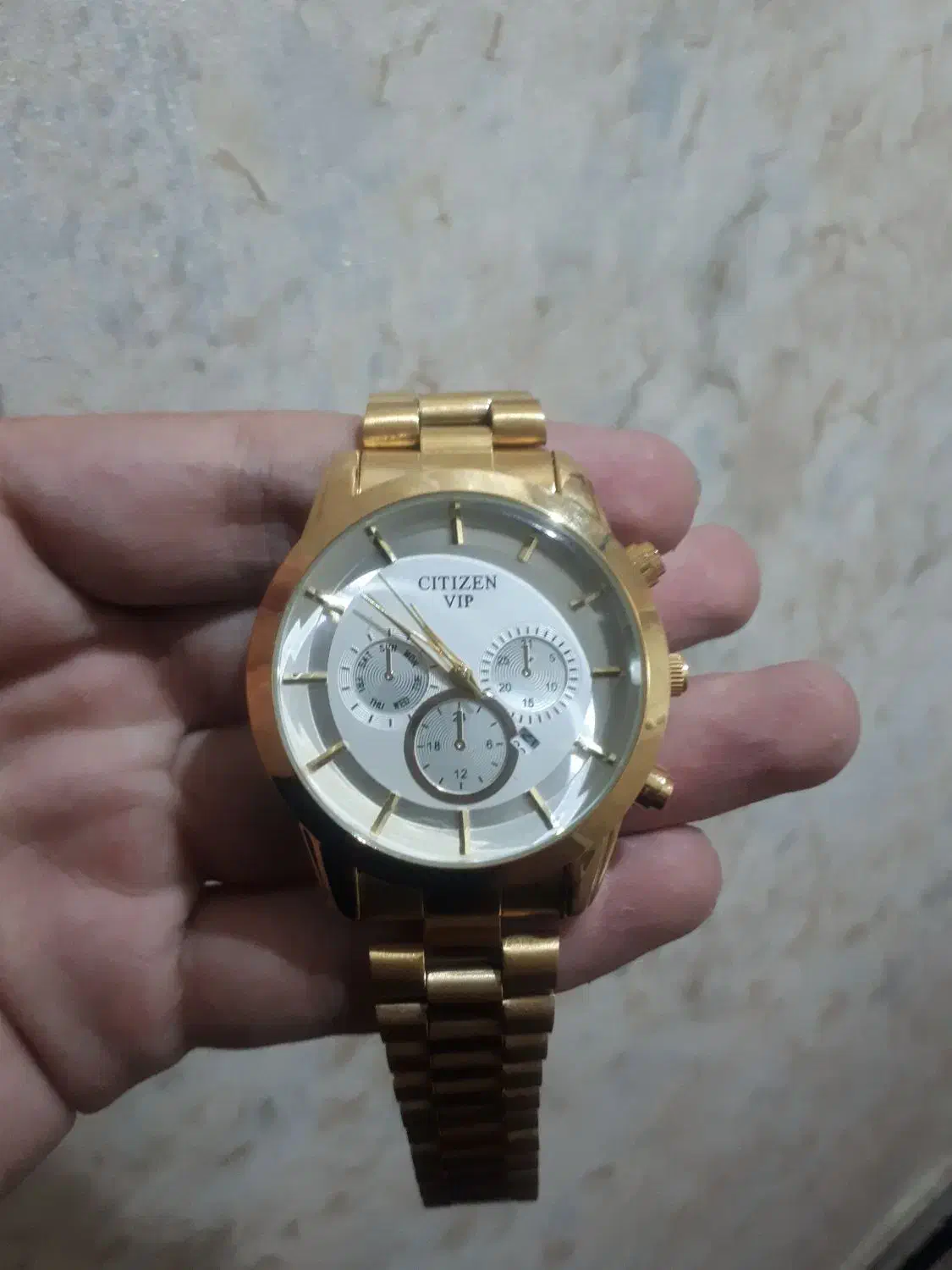 ساعت سیتیزن سه موتوره طلایی مردانه|ساعت|تهران, ابوذر|دیوار