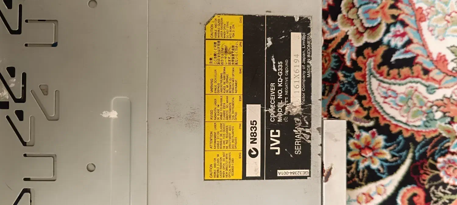 ظبط جی وی سی JVC|صوتی و تصویری|شیراز, گویم|دیوار