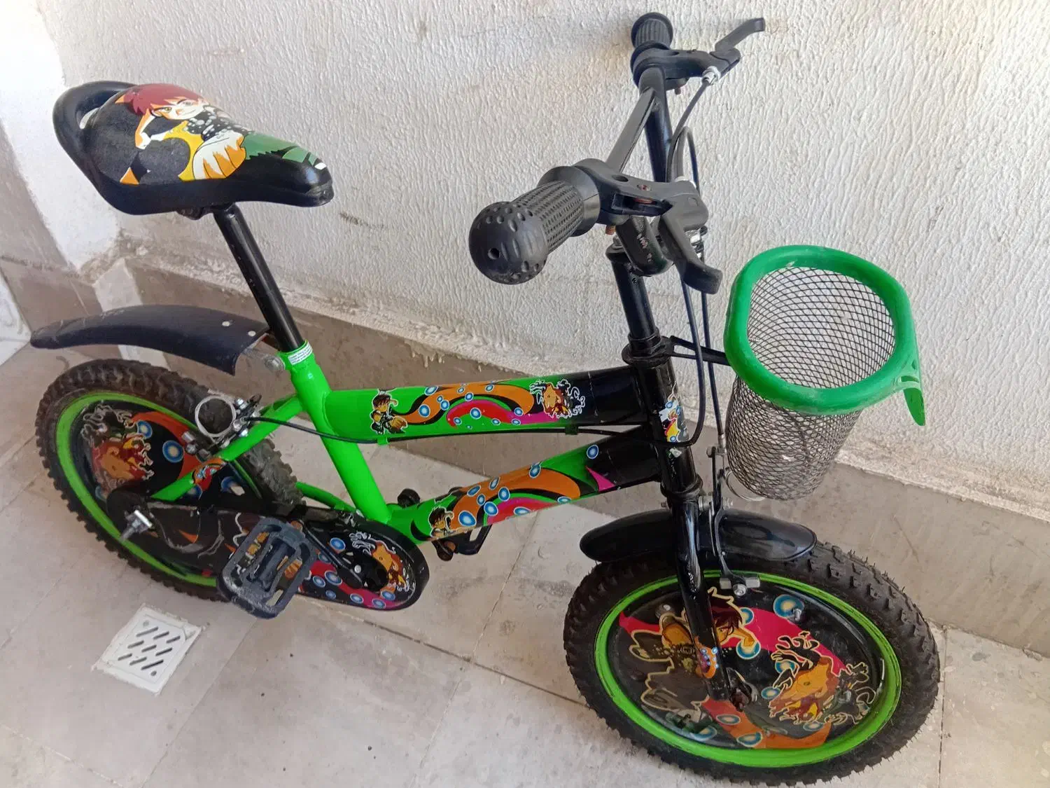 فروش فوری دوچرخه سایز۱۶ طرح بنتن کاملا سالم|دوچرخه، اسکیت، اسکوتر|پردیس, فاز ۳|دیوار