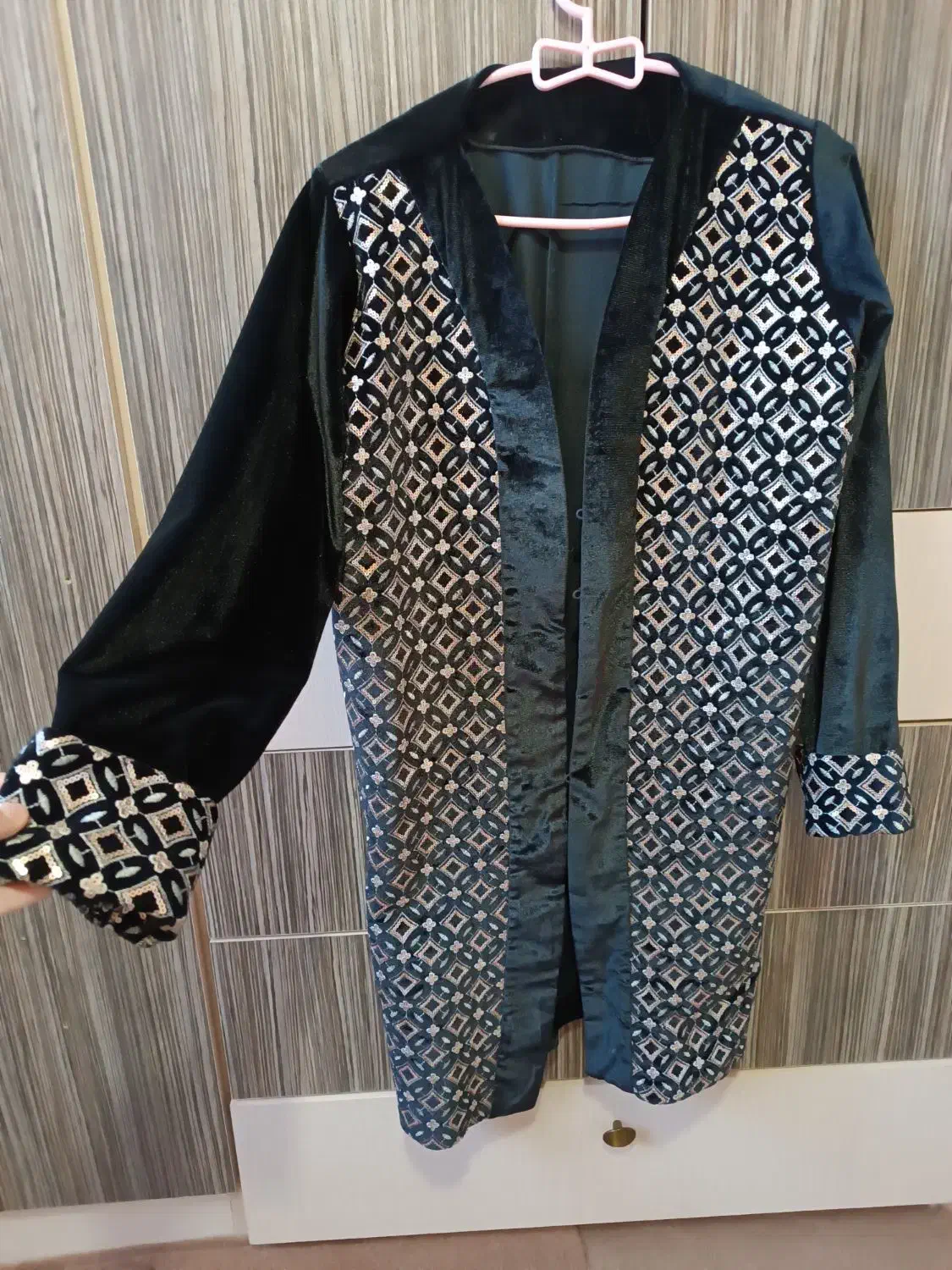 مانتو مجلسی سوزن دوزی|لباس|تبریز, |دیوار