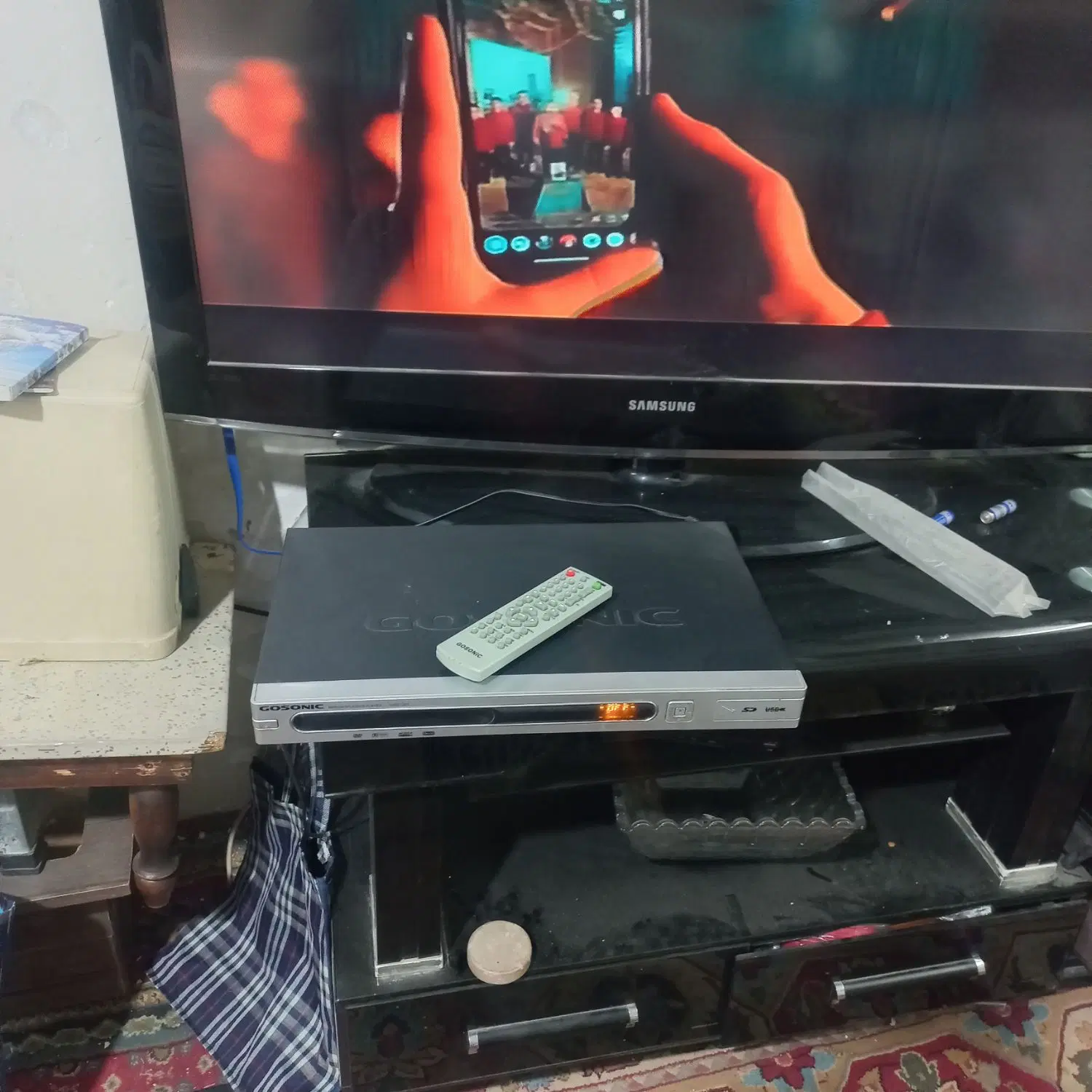 دی وی دی gosonic اورجینال با کنترل آکبند صد تضمینی|پخشکننده DVD و ویدیو|تهران, طیب|دیوار