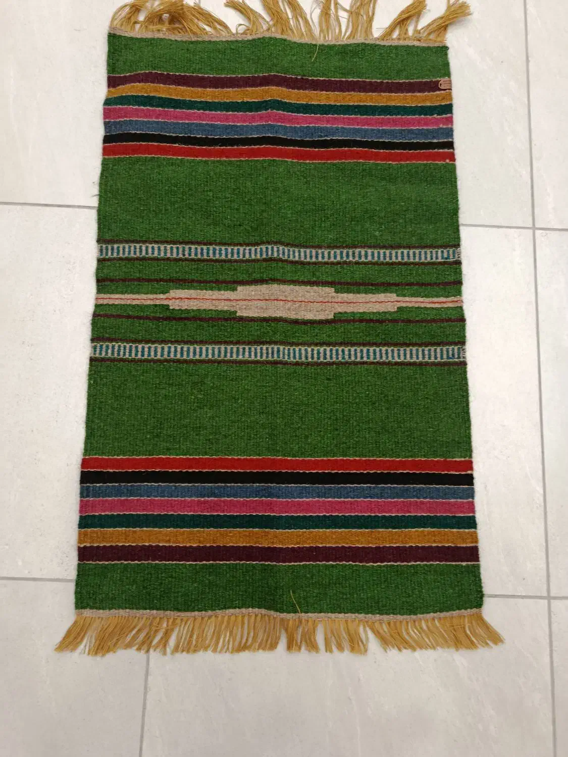 گلیم پشمی اعلا|گلیم، جاجیم، گبه|بروجرد, |دیوار