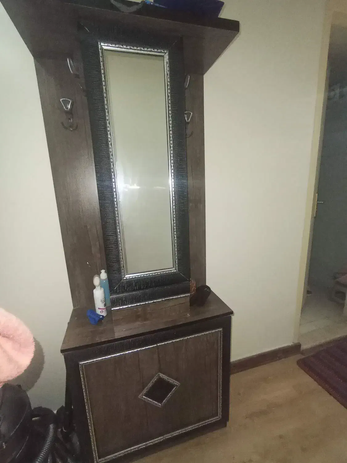 جا کفشی با آینه و جالباسی|جاکفشی، کمد، دراور|کرج, فاز ۴ مهرشهر|دیوار