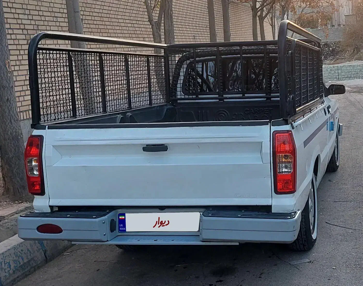 وانت مزدا کارا بی رنگ کم کار با لوازم|خودرو سواری و وانت|تهران, شهرک طالقانی|دیوار