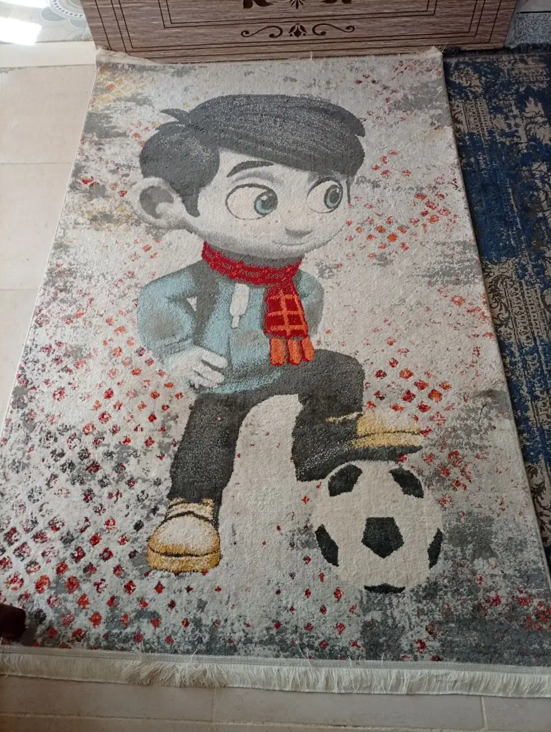 فرش کودک1/5در 220|فرش|نجف‌آباد, کهریزسنگ|دیوار