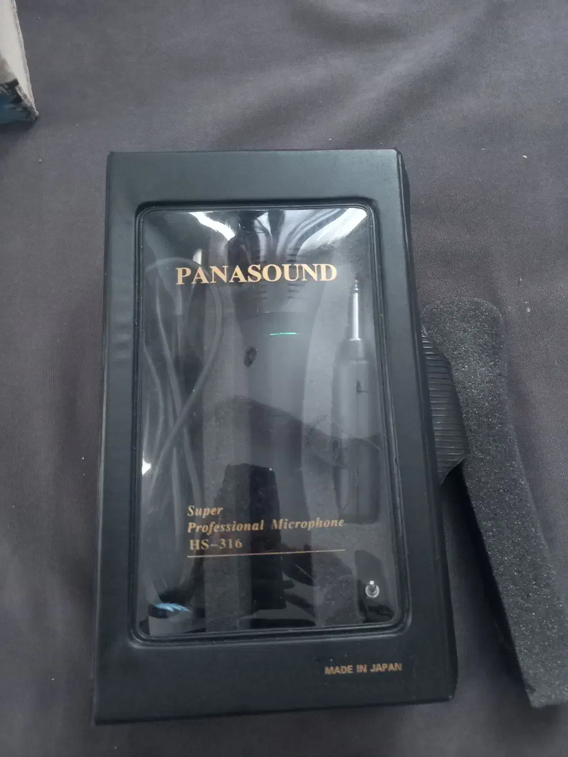 میکروفن پاناسونیک اصل ژاپنی فابریک نو|صوتی و تصویری|تهران, تهرانپارس غربی|دیوار