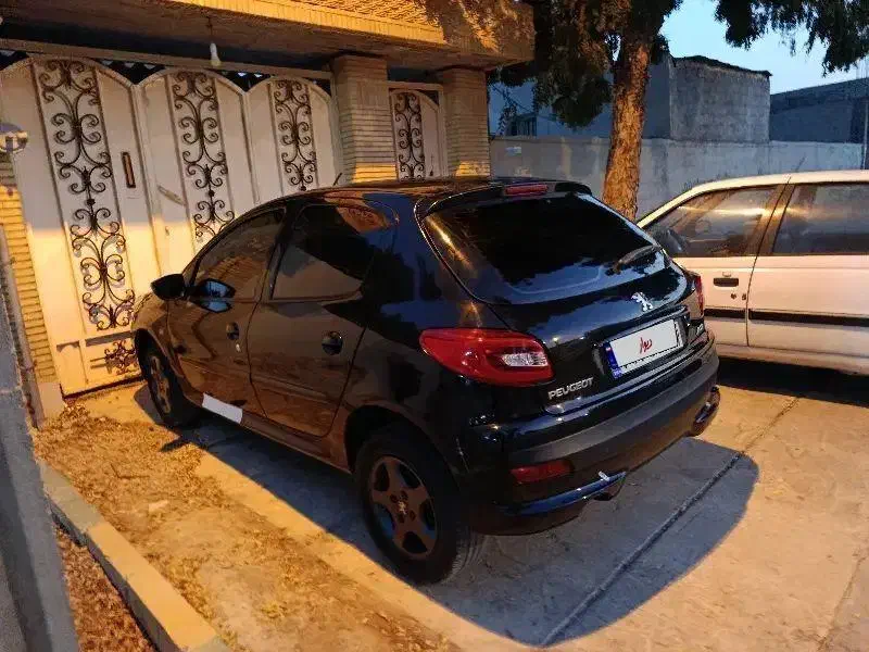 207tu3با رینگ.مشکی آبنوس|خودرو سواری و وانت|بندرعباس, |دیوار