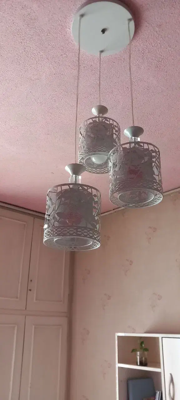 چراغ خواب و لوستر|لوستر و چراغ آویز|مشهد, کوشش|دیوار