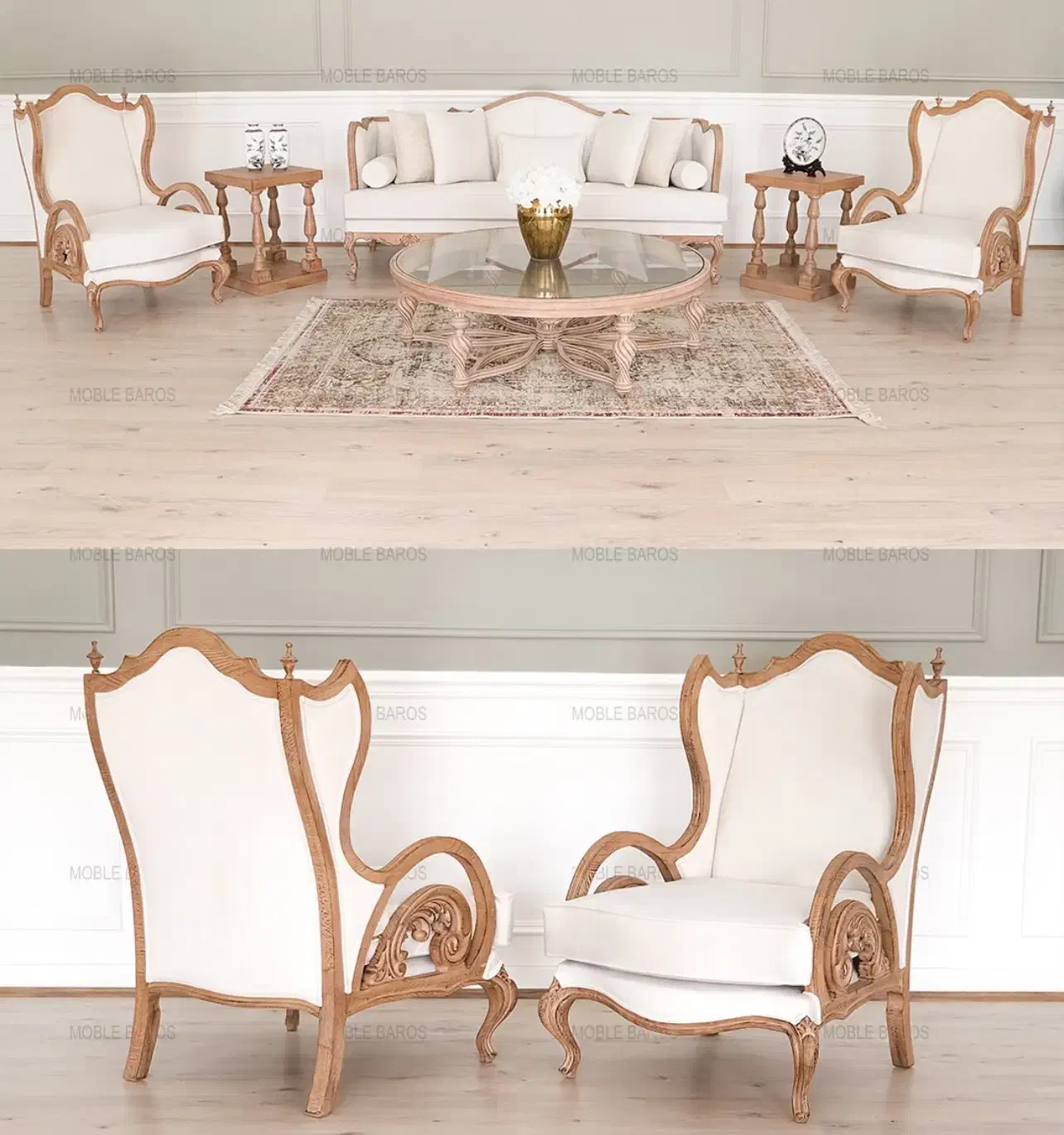 مبل کینگ فرانسوی کد ۵۶۰|مبلمان خانگی و میز عسلی|خرمآباد, |دیوار